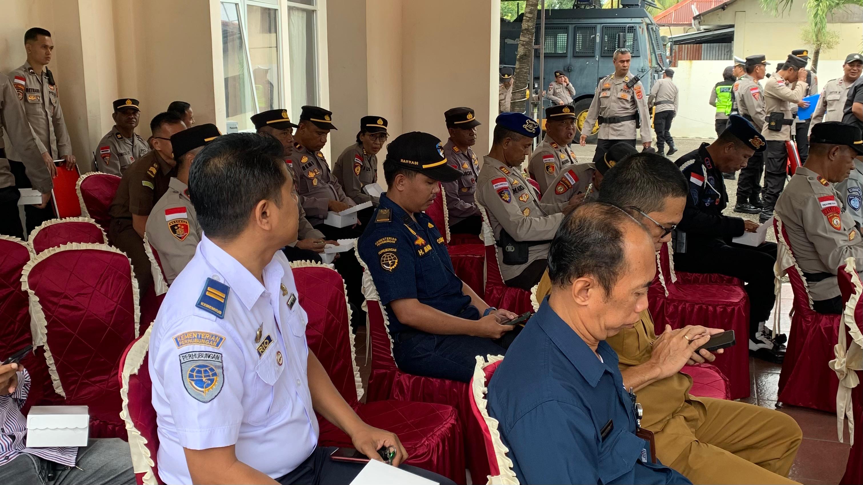 Menghadiri Undangan Apel Gelar Pasukan Operasi Semana Santha Turangga di Polres Belu